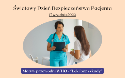 17 września – Światowy Dzień Bezpieczeństwa Pacjenta