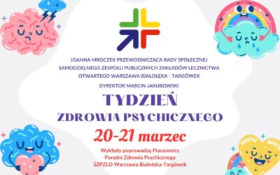 Tydzień Zdrowia Psychicznego w szkołach na Targówku i Białołęce