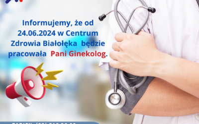 Nowy lekarz ginekolog  ul. Przykoszarowa 16