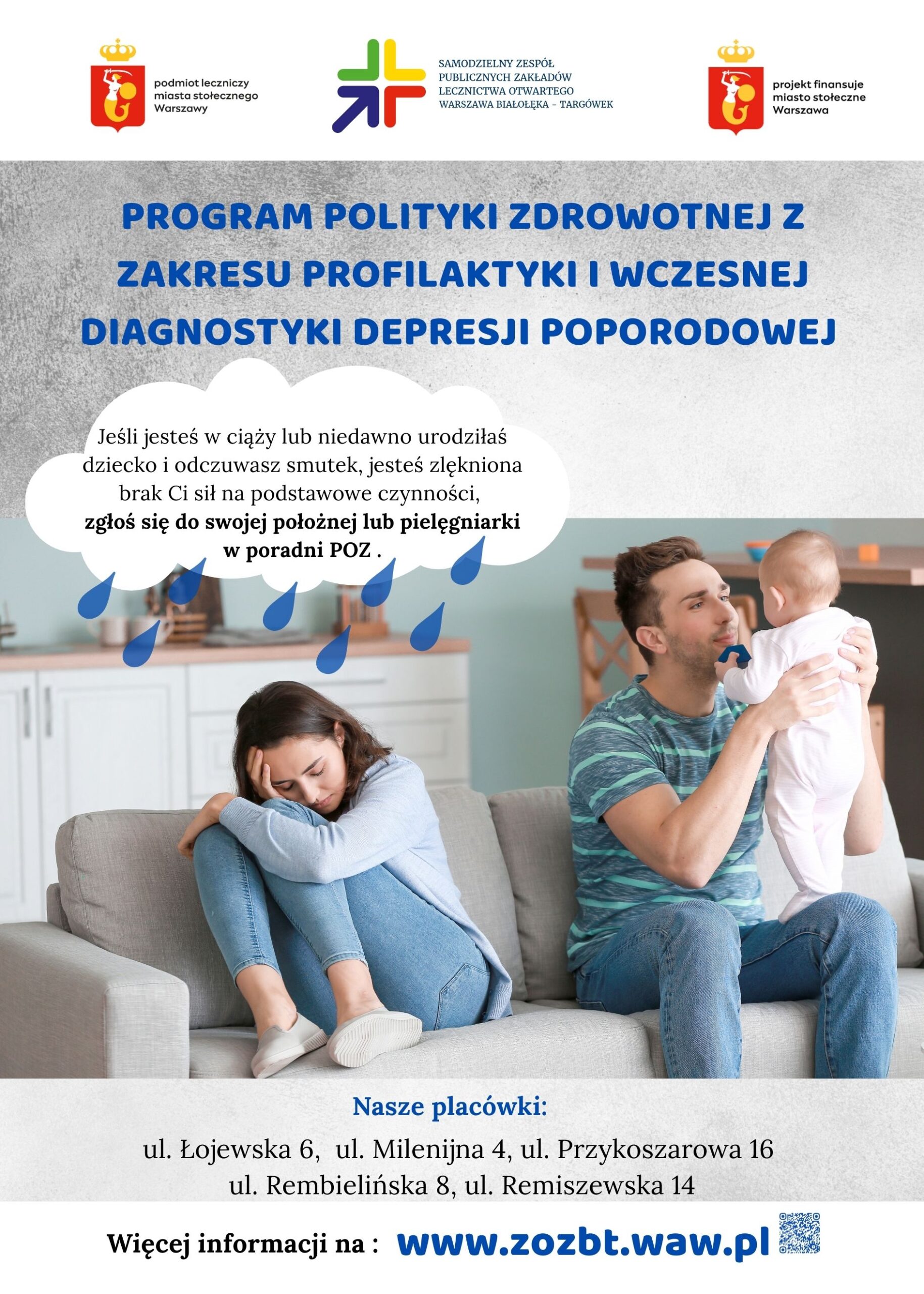 PLAKAT DEPRESJA POPORODOWA