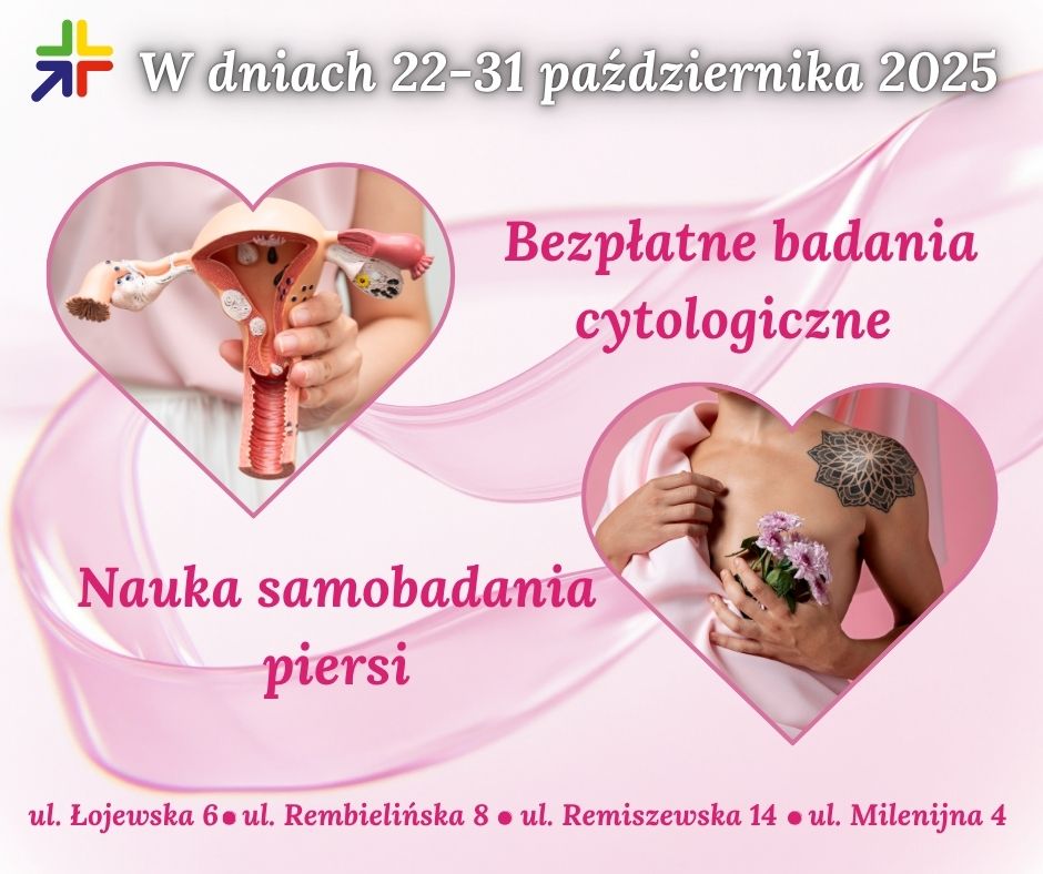 bezpłatne badania cytologiczne i nauka samobadania piersi