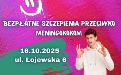 Bezpłatne szczepienia przeciwko meningokokom już 16.10.2025