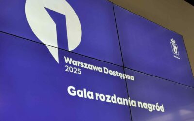 Dostępna Warszawa 2025. Gala rozdania nagród.