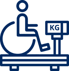 waga dla wózka inwalidzkiego