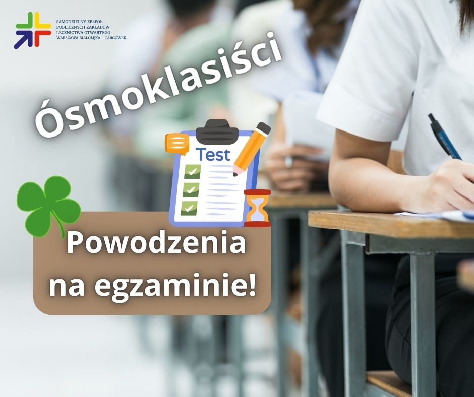 Wielkanocne Spotkanie dla Dzieci i Młodzieży egzamin ósmoklasisty