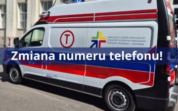 transport sanitarny - zmiana numeru