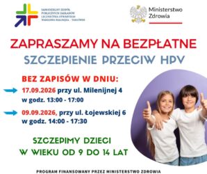 bezpłatne szczepienia hpv dla dzieci 9-14 lat