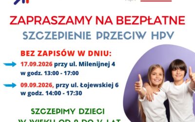 Bezpłatne szczepienia hpv dla dzieci 9-14 lat