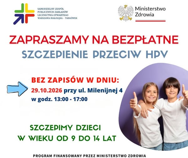 Szczepienia HPV